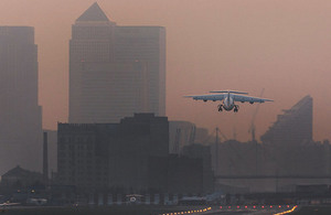 London City Airport.