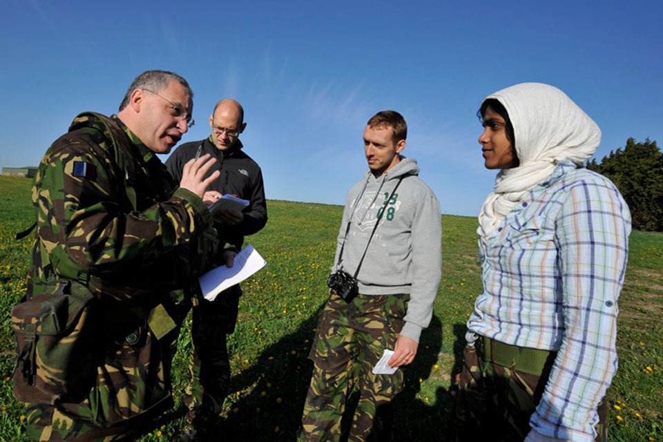 RAF reservist helps keep news coming from operations over Libya