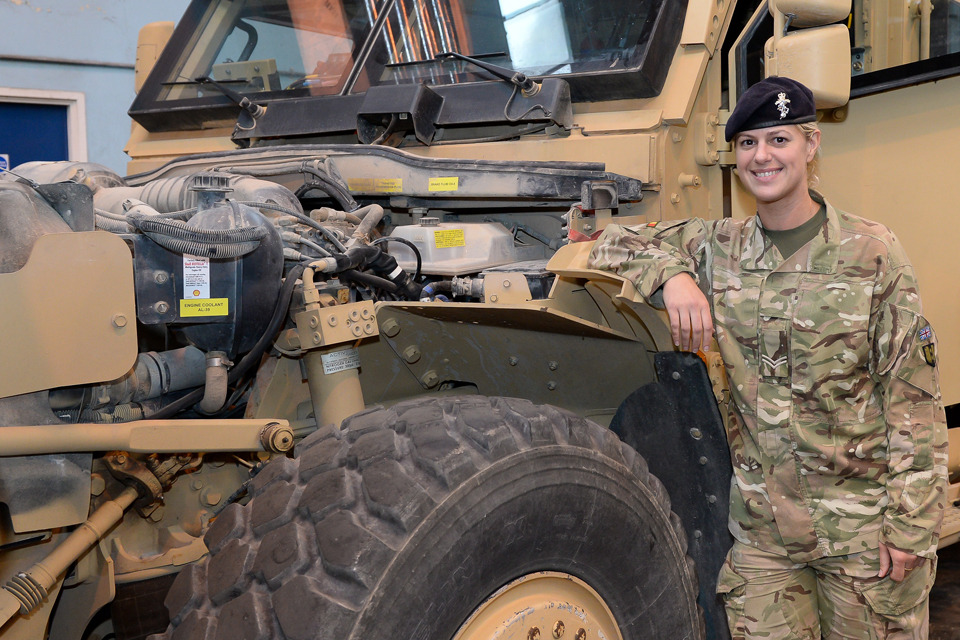 Reserve soldiers on Exercise Southern Bluebell