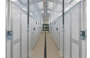 The completed kennels at RAF Northolt [Picture: Crown Copyright/MOD 2012]