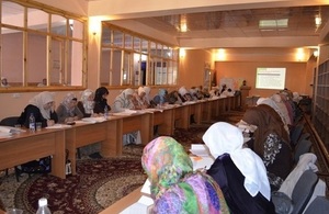 Women activists at training