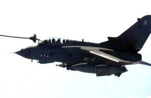 A Tornado GR4 aircraft