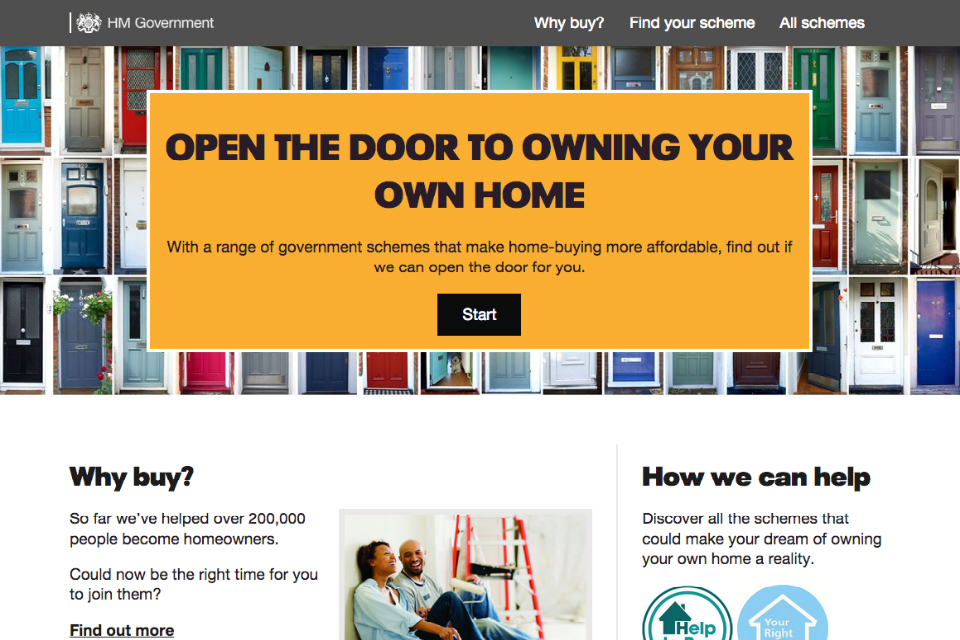 Website launched by government for people who want to buy a home
