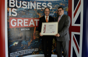 UAE Healthcare company wins UK’s “Business is GREAT” Award