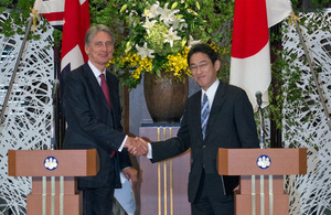 Foreign Secretary visit boosts UK’s Strategic Partnership with Japan