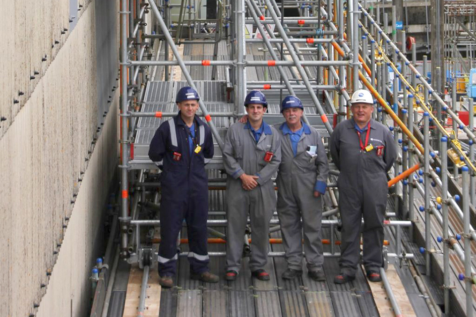 Innovative scaffolding helps Sellafield reach new heights