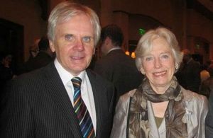 Baroness Gloria Hooper and Ambassador Patrick Mullee