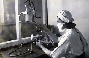 Image of woman in laboratory