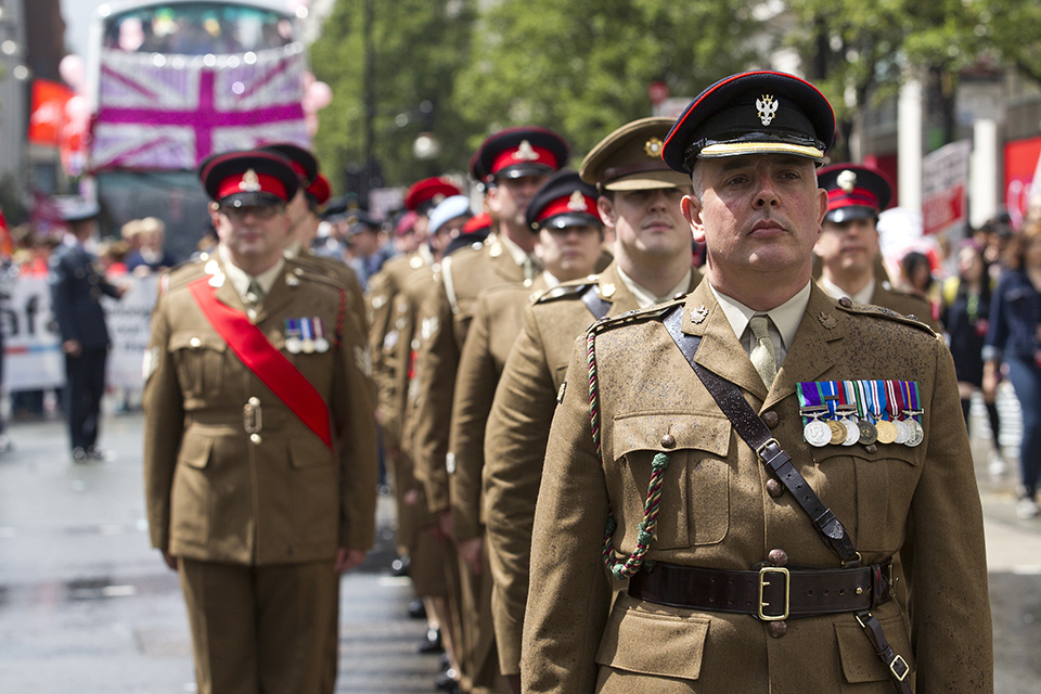 British Army personnel 