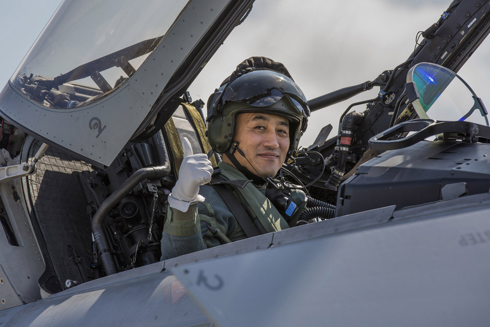 Typhoon Force hosts Japanese visitors