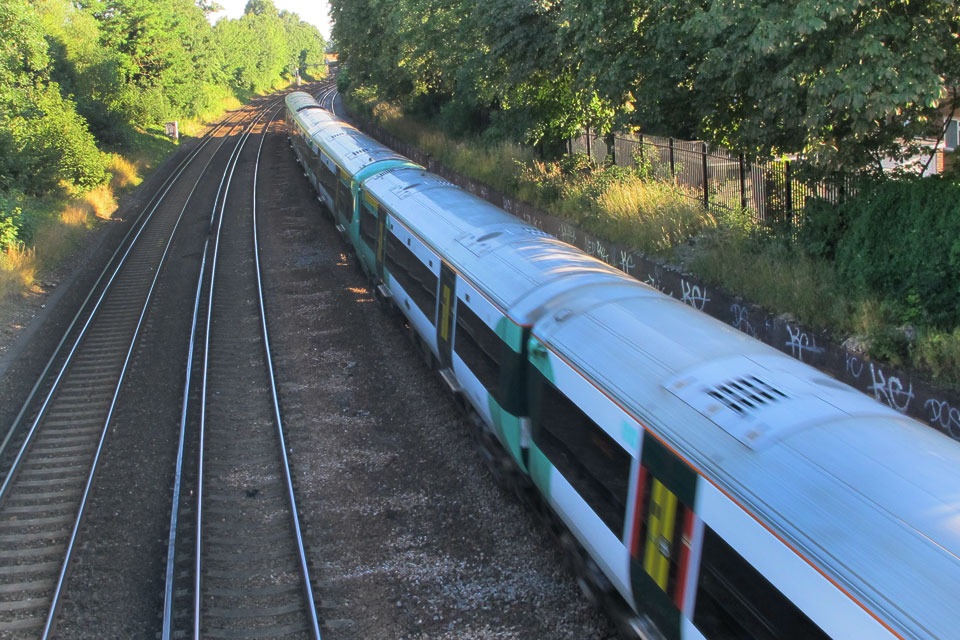 Department for Transport's boost to train builders