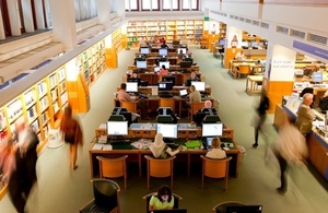 Business & IP Centre in the British Library. Photo credit: British Library