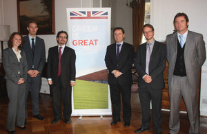 Heather Goodale (Embassy); Adam Robinson (BRE); Jon Benjamin (Ambassasor); Rodrigo Pérez (Housing Minister); Chris Scott (BRE); Ragnar Branth (Housing Ministry).