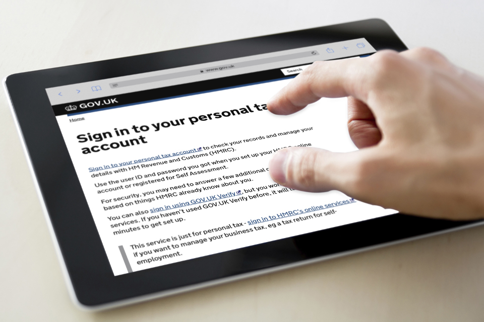 More than 5 million customers are using HMRC’s Personal Tax Account