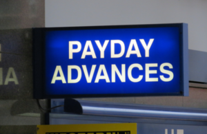 payday advances sign