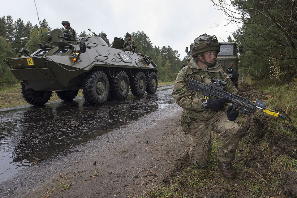 UK soldiers to join training exercise in Ukraine
