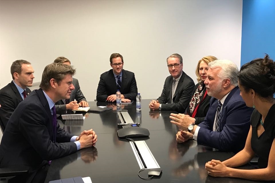 Business Secretary points to bright future for Belfast during Canada visit