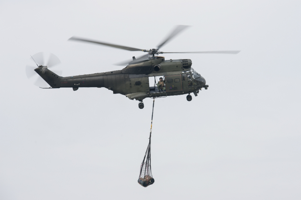 MOD announces investment in upgrading helicopter fleet