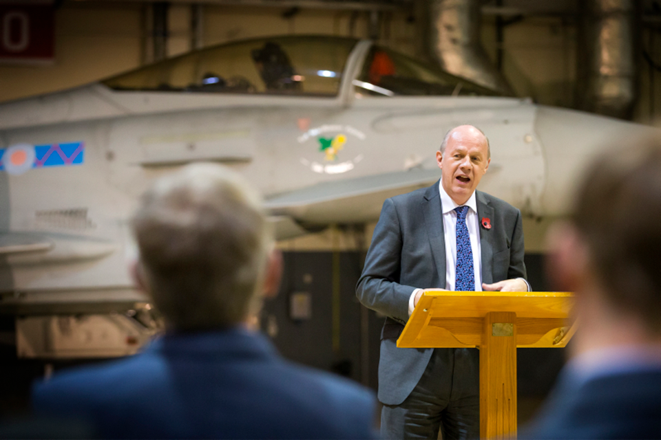 First Secretary salutes RAF Lossiemouth contribution to UK Defence