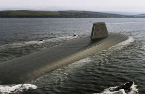 Impression of how the UK’s new nuclear submarines may look.