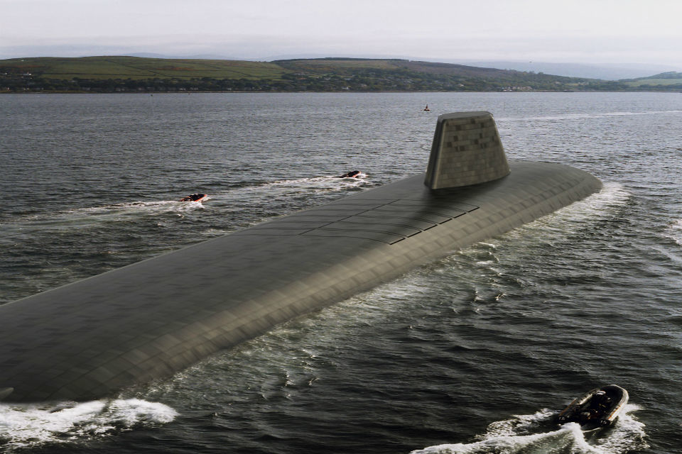 Building to start on new nuclear submarines as government announces £1.3 billion investment