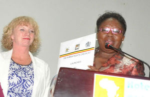 Launch of Human Rights Checklist by British High Comissioner and Speaker of Parliament