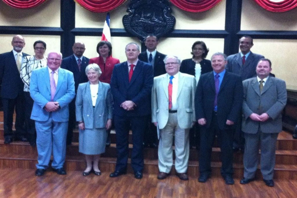 British Interpaliamentary Delegation visit to Costa Rica