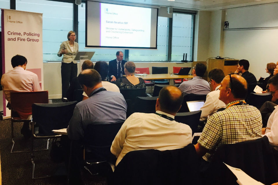 Minister supports police action to tackle knife crime