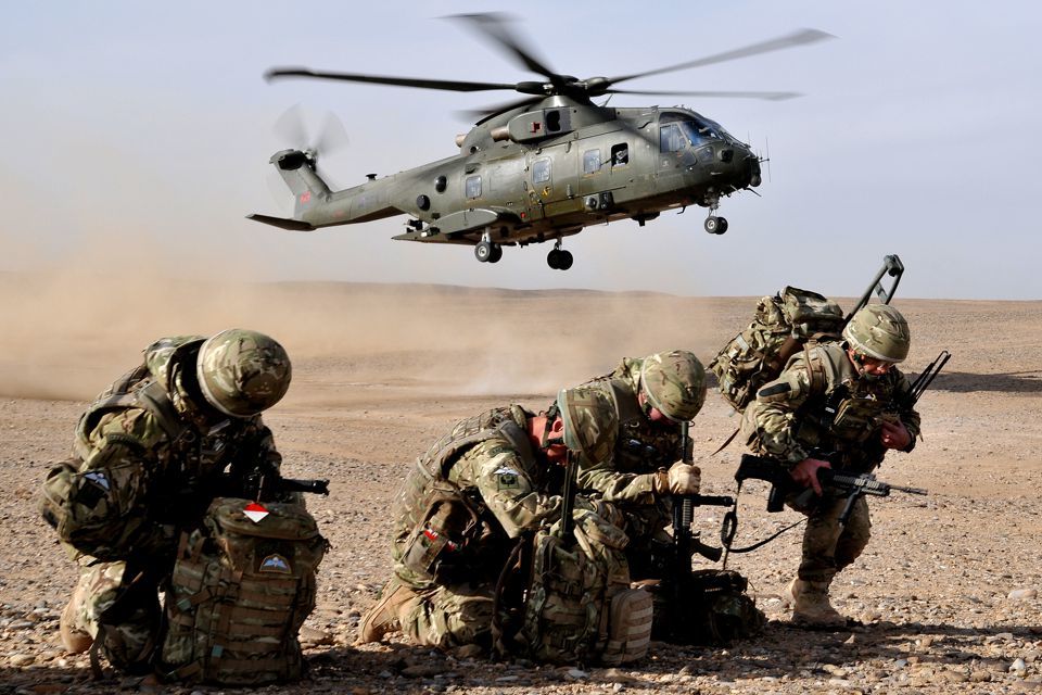 Aviation support to exercises