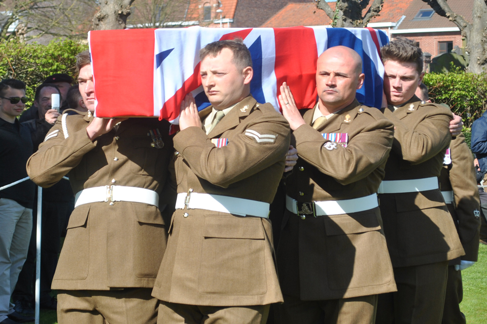 Six World War 1 soldiers laid to rest