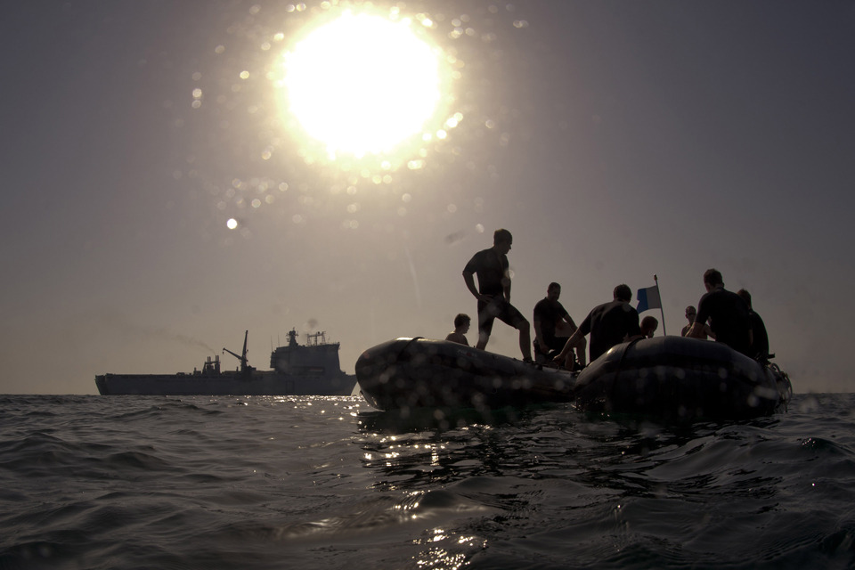 Gulf mine warfare exercise