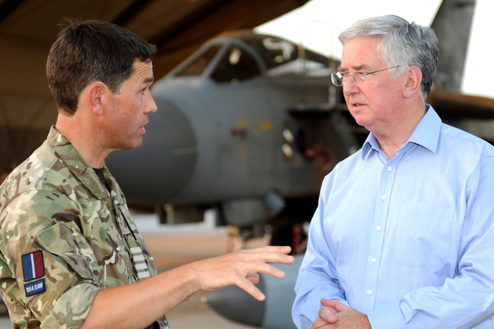 New Defence Secretary's first trip to Afghanistan