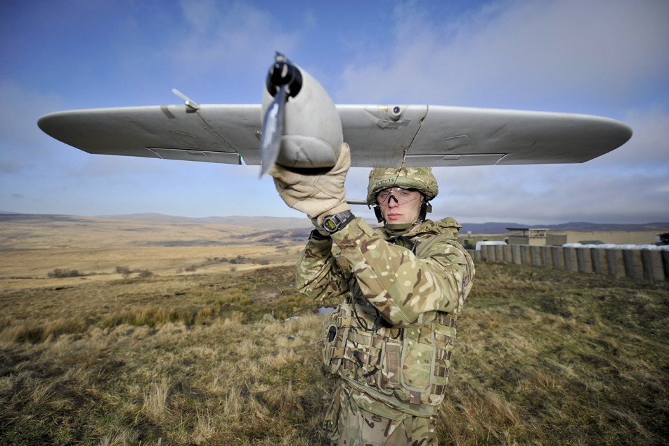 Unmanned aerial systems on show
