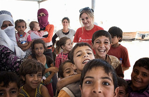 Save the Children's Katie Seaborne is based in northern Iraq where she is working on supporting Syrian refugees.