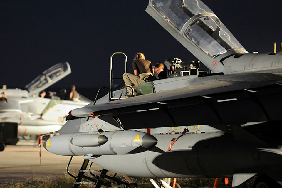 RAF and Royal Navy continue action against Gaddafi forces