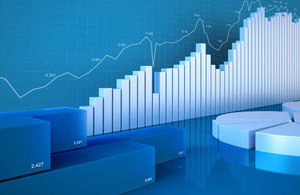 Picture of bar charts and graphs
