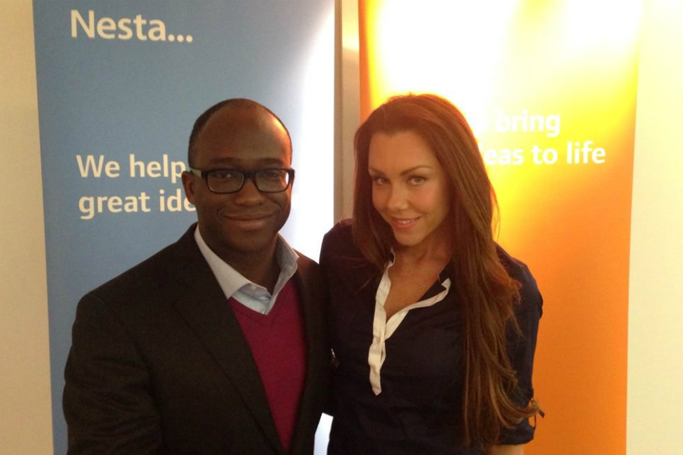 Celeb Mum of the Year backs childcare app challenge