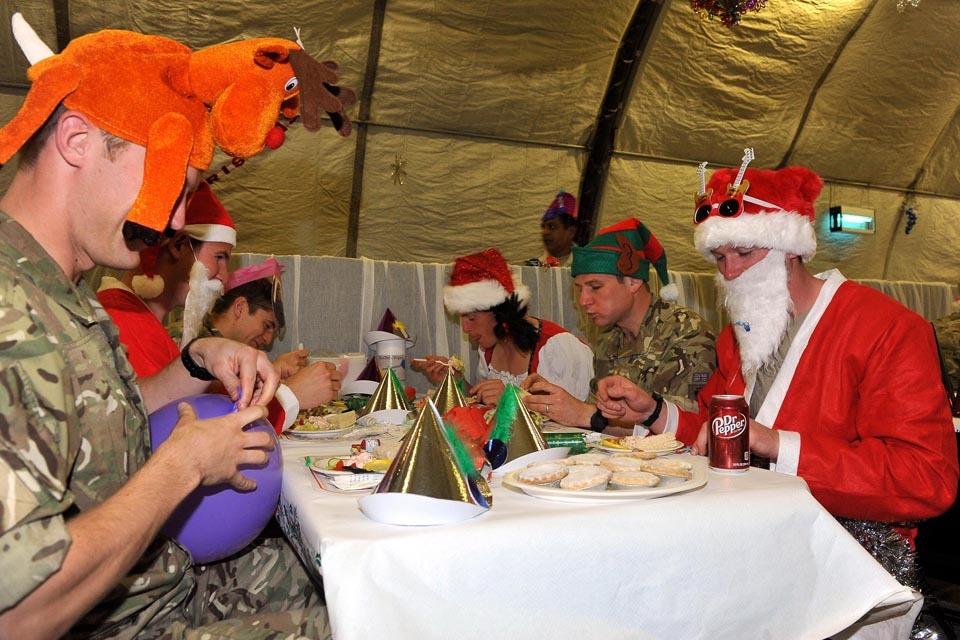 Bakery provides festive treats for service personnel