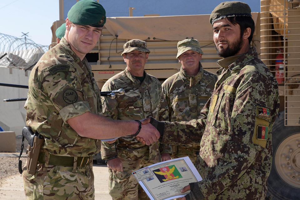 New Afghan explosive experts complete their training