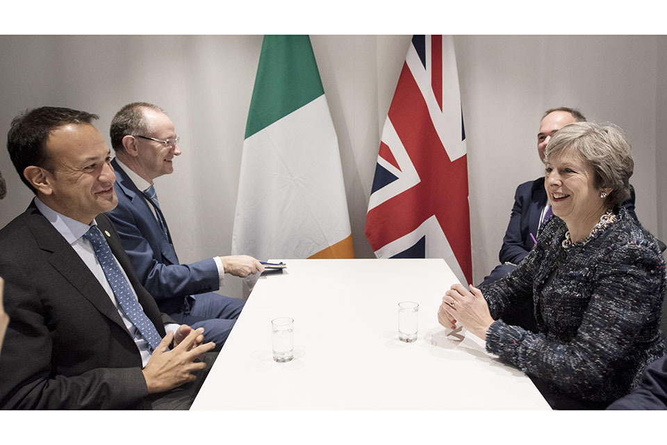 PM meeting with Irish Taoiseach Leo Varadkar: 17 November 2017
