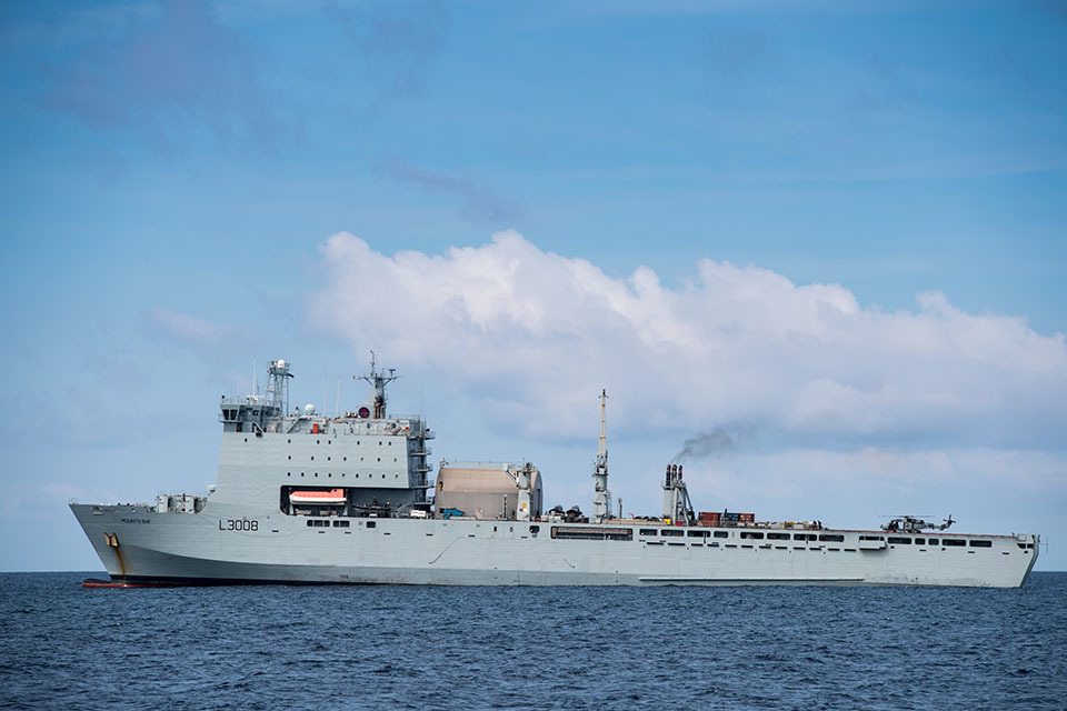 British naval team comes to assistance of family in search and rescue mission