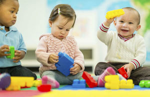 children at a nursery