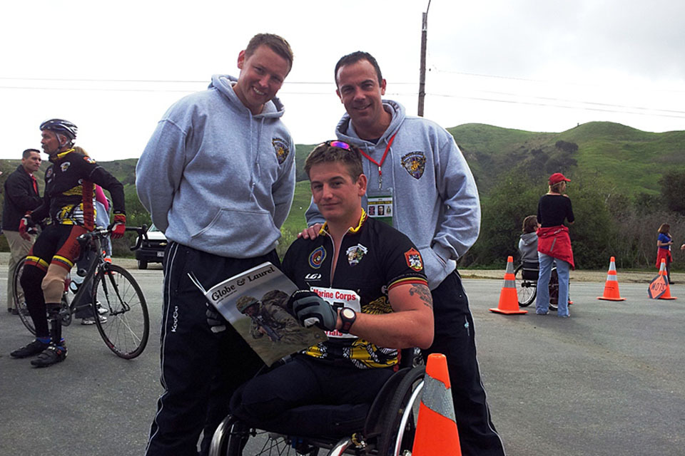 Injured Marines triumph at Wounded Warrior Trials