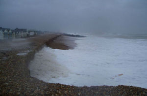 Environment Agency warns people to be flood aware this weekend, particularly along the coast