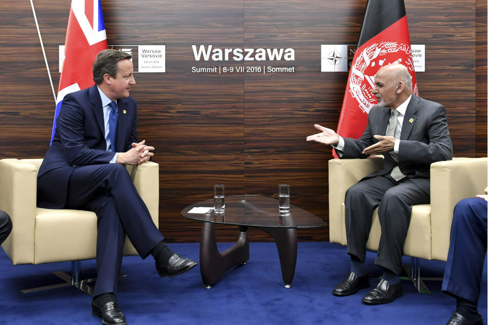 PM meeting with Afghan President Ashraf Ghani: 9 July 2016