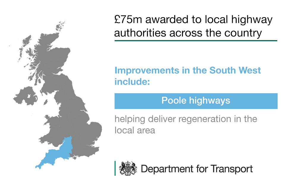 Highways Challenge Fund - improvements in the South West