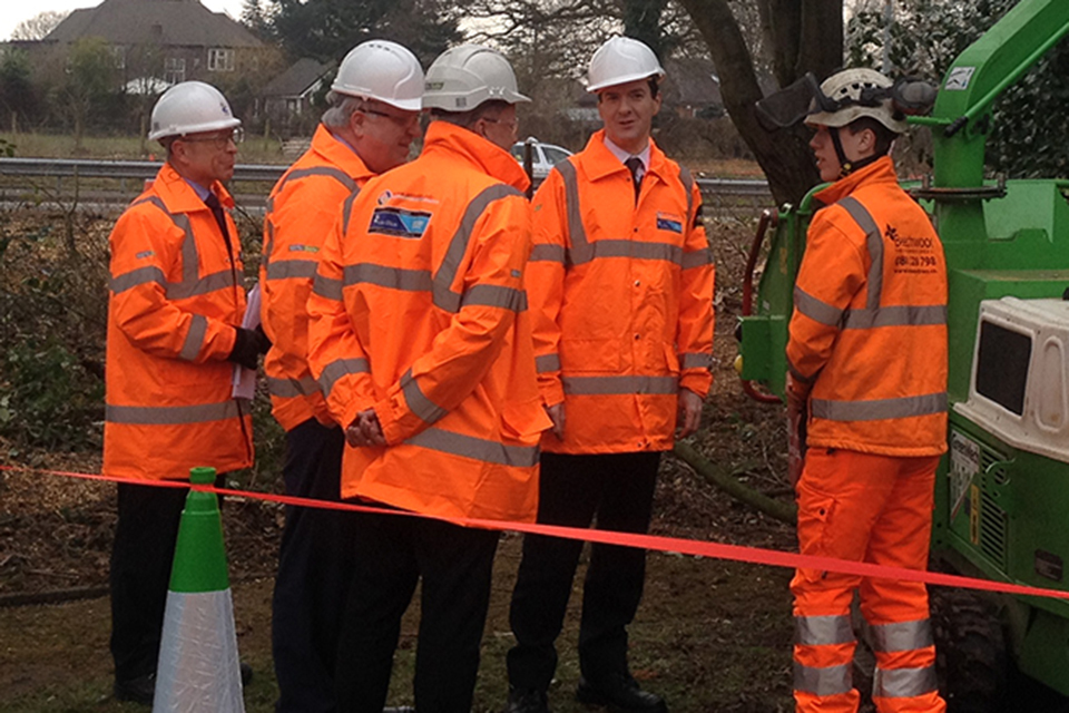 Road investment in the north of England