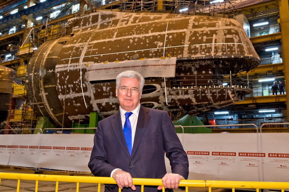 Defence Secretary meets Apprentices working on nuclear submarines as new Training Facility announced