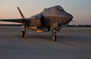 F-35B Lightning II. Crown Copyright.