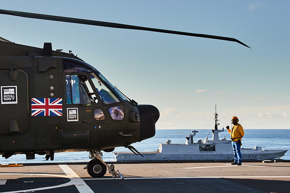 UK maritime forces complete French naval deployment